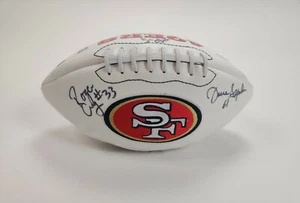 Fútbol americano firmado por equipos de los Campos del Super Bowl de San Francisco 49ers 1994 - Imagen 1 de 9