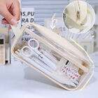 Transparent Large Capacity Pencil Bag INS Style School Case Stationery Holde q-2