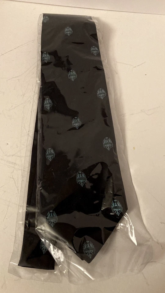 Corbata de seda para bicicletas Bianchi nueva en manga original. Azul oscuro. Foto 1 de 4