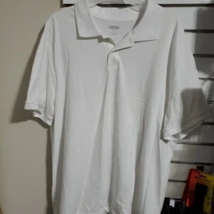 Herren XXL Hemd Polo Style weiß - Bild 1 von 6