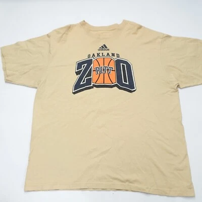 Adidas T-Shirt Men's XL Beige Pittsburgh Panthers Football Short Sleeve Pullover - Image 1 of 4