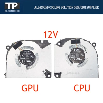 Laotop CPU GPU Cooling Fan DC12V 4-Pin 6-31-V15RN-101 - Image 1 of 2