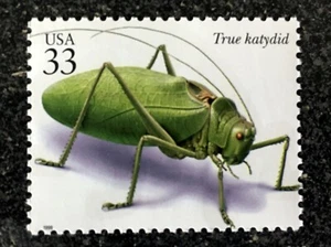 2005USA #3351p 33c Insects & Spiders - True Katydid Single Stamp  Mint - Picture 1 of 1
