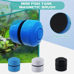 Magnetic Brush Fish Tank Aquarium Cleaning Tool Glass Algae Scraper Cleaner - Picture 1 of 3