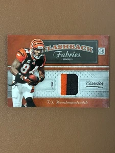 2010 Panini Classics - #13 TJ Houshmandzadeh /200 - Flashback Fabrics Prime - Picture 1 of 3