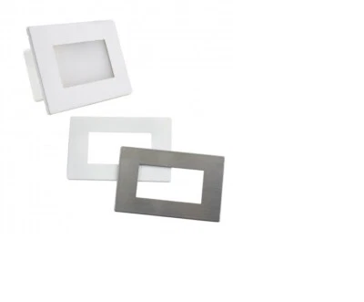 segnapasso led 503 da esterno 3w faretti da incasso luce giardino scale viale * - Immagine 1 di 4