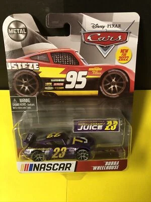 Disney Pixar Cars Nascar: TORQUEBERRY JUICE #23 BUBBA WHEELHOUSE Vehicle (2021) - Image 1 of 3