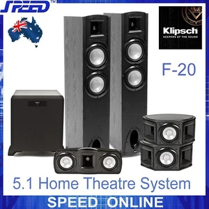 Klipsch Synergy F-20 Premium 5.1 Chanel Speaker Package - Picture 1 of 8