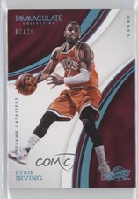 2016-17 Panini Immaculate Blue /35 Kyrie Irving #66
