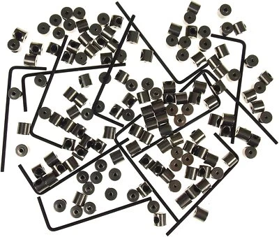 Pin de bloqueo guardián trasero 12 docenas 144 solapa espalda chaleco gorra sombrero pinback bloqueo ahorrador Foto 1 de 4