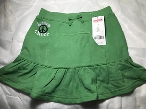 Gymboree Dance Team Peace Love Dance Skort Girl Size 4 NWT - Picture 1 of 1