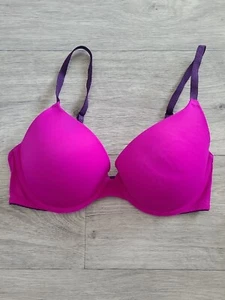 PINK Women Bra 32D T-Shirt Victoria's Secret S2 - Picture 1 of 4