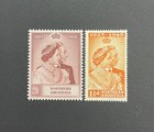 Northern Rhodesia SG 48/49 Royal Silver Wedding MNH - CAT £120.50
