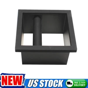 Espresso Coffee Ground Knock Box Chute, Built-in Desktop Waste Bucket Bottomless - Picture 1 of 7