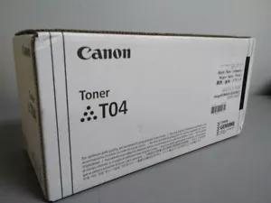 Canon 2980C001AA (T04) Black Toner Cartridge imageRUNNER ADVANCE C475iF III - Picture 1 of 2
