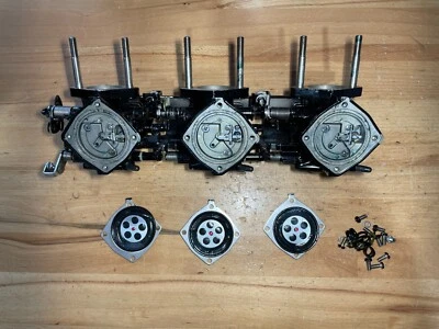 Conjunto completo de rack de carburador Polaris 1996 SLT780 SLX780 OEM agua dulce 3140115 Foto 1 de 4