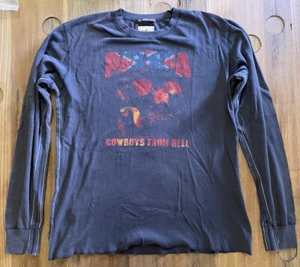 RARE PANTERA 'COWBOYS FROM HELL' THERMAL SHIRT 1 Of 500 Made! WOW - Picture 1 of 8
