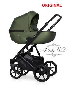 RIKO NESA BABY PRAM STROLLER 2in1 CARRYCOT + PUSHCHAIR - Picture 1 of 47