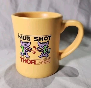 ThorLabs Mug Shot Ceramic Coffee Mug Limited Edition Aztec Dogs Made in USA! - Picture 1 of 6