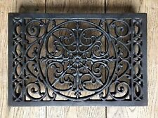 Large cast iron antique style air brick grill cover insert inset grill AG2
