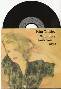 KIM WILDE WHO DO YOU THINK YOU ARE 1992 SINGLE FROM GERMANY, MINT - Picture 1 of 2