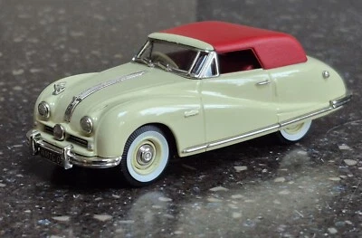 Lansdowne Models LDM44X 1948 Austin A90 Atlantic Convertible Cream-Red SEE NOTES - Image 1 of 4