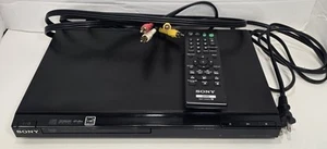 Sony DVP-SR200P DVD/CD Player mit Fernbedienung & AV Kabel getestet & funktioniert - Bild 1 von 10