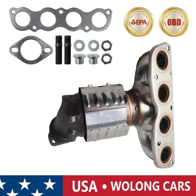 催化转换器联邦 EPA 直接适合起亚 Forte 2014 - 2016 1.8L — 第 1/4 张图片