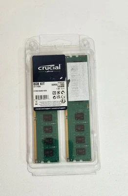 Crucial 8GB (2 x 4GB) PC4-21300 (DDR3L-1600) Memory (CT2K51264BD160B) - Image 1 of 3