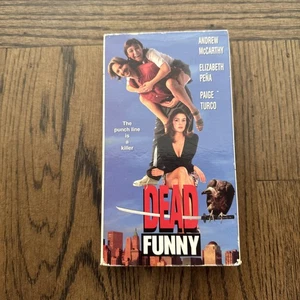 Dead Funny VHS Elizabeth Pena Andrew McCarthy Paige Turco 1994 Screener - Picture 1 of 6