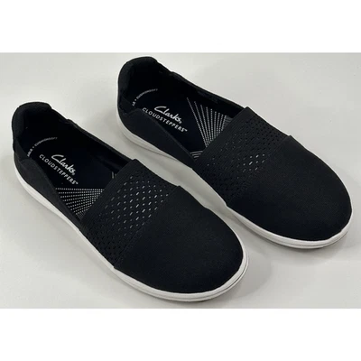 Clarks Cloudsteppers Breeze Vibe Slip On Comfort Loafers Womens 7.5M New $65 - Image 1 of 4