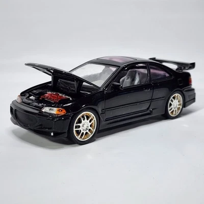 Rare Racing Champions Fast And Furious 1995 Honda Civic 1:24 Diecast Letty ERTL - Image 1 of 4