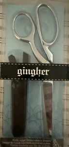 Tijeras de modista Gingher 8 pulgadas dentadas/borde de cuchillo - Imagen 1 de 2
