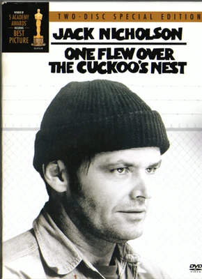 One Flew Over the Cuckoos Nest (DVD 2002) Jack Nicholson - Louise Fletcher - Image 1 of 2
