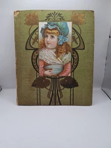 Victorian Postcard Album (empty) 14 Pages - Picture 1 of 5