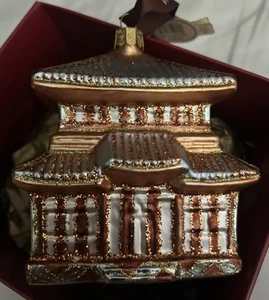 Waterford Holiday Heirlooms Collection Edwardianische Pagode Vogelhaus Ornament - Bild 1 von 8