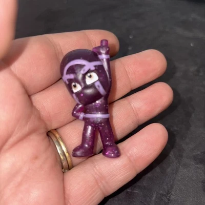 PJ Masks Stacking Super Hero Ninjalinos Figur Rarität Lila Glitzer Spielzeug 2 Zoll - Bild 1 von 4