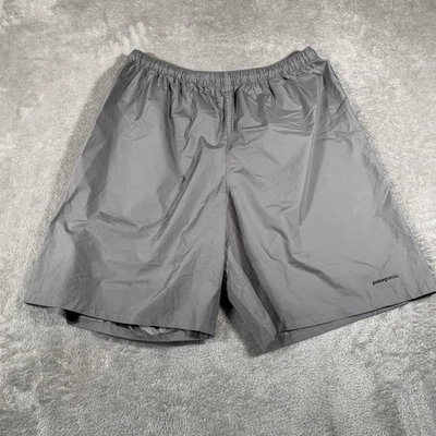 Pantalones Cortos de Campo Patagonia Para Hombre Grandes Gris Ligero Poliéster Cintura Elástica 11193 Foto 1 de 4