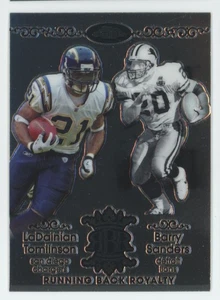 2007 Topps Chrome Running Back Royalty LaDainian Tomlinson/Barry Sanders - Bild 1 von 2
