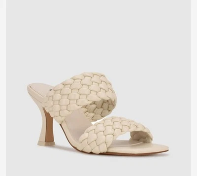 Nine West Womens Hasnot 3 Sandal Cognac Size 9.5 M NEW - Image 1 of 4