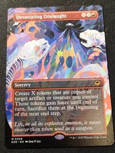 Devastating Onslaught - Borderless - EOE - MTG - EN - NM - 0308 - Picture 1 of 1