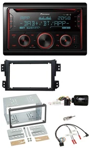 Pioneer 2DIN DAB Lenkrad Bluetooth USB CD Autoradio für Opel Agila B Suzuki Spla - Bild 1 von 9