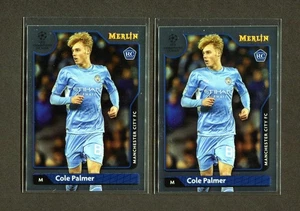 ZWEI (2) 2021-22 Topps Merlin Chrome UCL - #76 Cole Palmer Rookie Card RC Lot - Bild 1 von 2