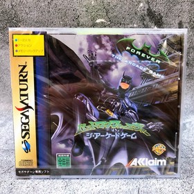 Sega Saturn Batman Forever The Arcade Game SS Action Game Acclaim Japan Sealed