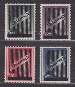 Austria Unissued MNH 1945 Post WWII Overprinted Hitler Stamps SCV $150 - Picture 1 of 2