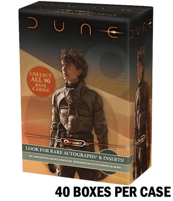2024 TOPPS DUNE CHROME Value Blaster 40-BOX CASE Brand New Factory Sealed QTY - Image 1 of 2