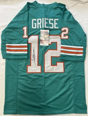 Bob Griese Authentic Miami Dolphins Signed Autographed Jersey JSA COA - Image 1 of 4