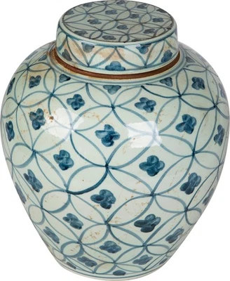 Handgefertigtes blau-weißes Glas im Ming-Stil - einzigartiges Design - Bild 1 von 4