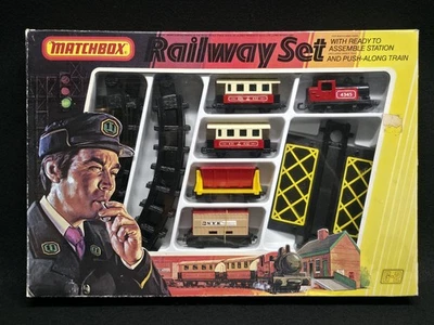 Matchbox Railway Set G-2 Complete with Sealed Ready to Assemble Station - CLEAN - Image 1 of 4