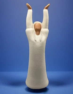 Arte Tierra Celestial Cerámica Mujer Espiritual Indígena Karen Meyers Firmado A19 Foto 1 de 4